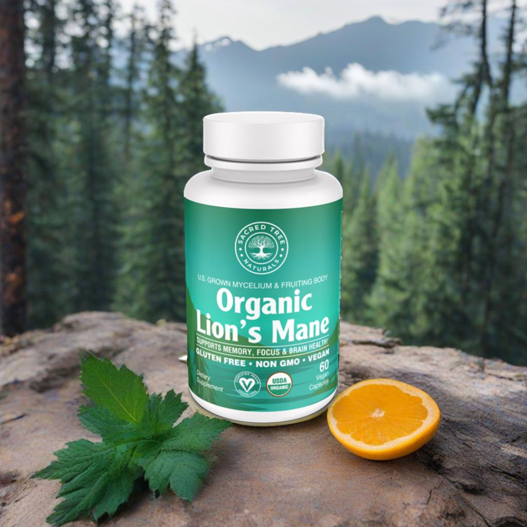 Brain & Body Wellness Bundle: Lion’s Mane and Reishi Mushroom Capsules