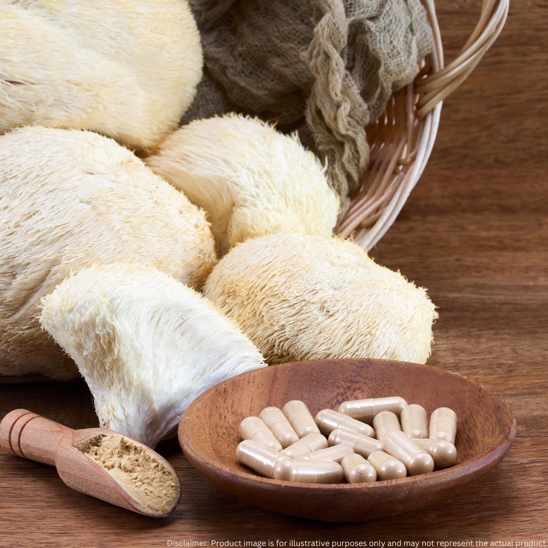 Focus & Vitality Duo - Cordyceps and Lion’s Mane Mushroom Capsules