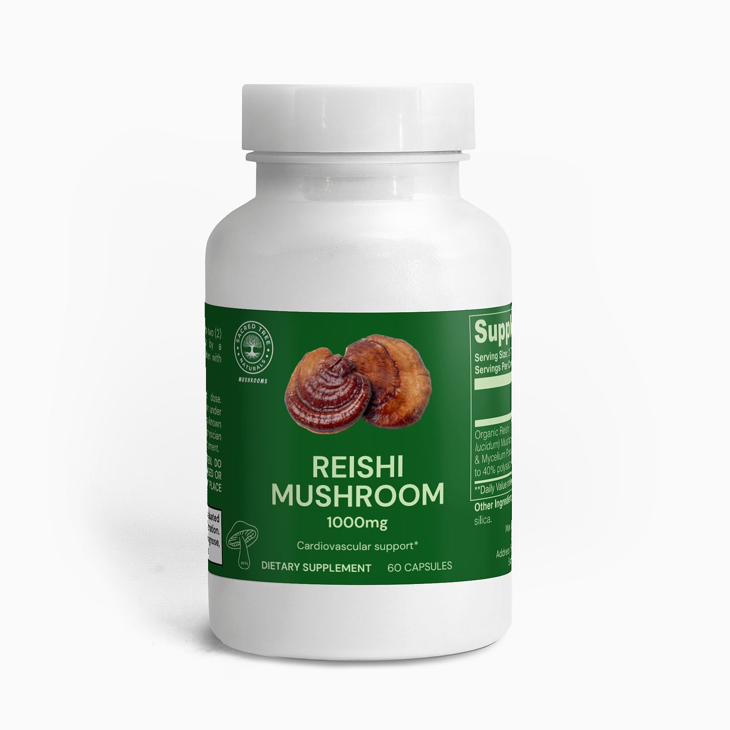 Brain & Body Wellness Bundle: Lion’s Mane and Reishi Mushroom Capsules